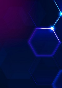 Blue technology background design