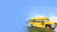 School bus border HD wallpaper