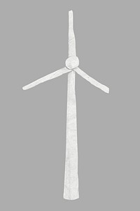 Wind turbine, environment paper craft