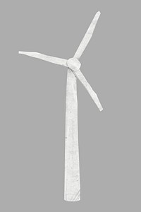 Wind turbine, environment paper craft