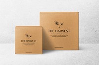  Packaging box mockup psd