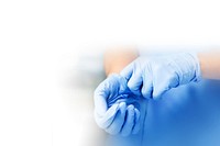 Medical gloves background, health image