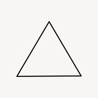 Triangle, geometric shape