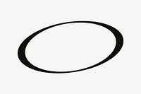 Oval, geometric shape