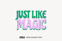 Chicle open source font by Sudtipos