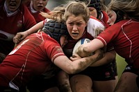 Women's rugby . 