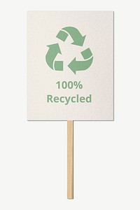 Protest sign mockup psd