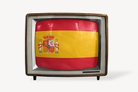 Flag of Spain TV news