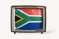 TV South African flag