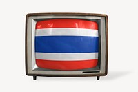 Thailand flag TV