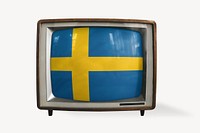 Sweden TV flag