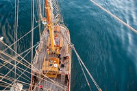 The ship in Atlantic ocean. Original public domain image from <a href="https://commons.wikimedia.org/wiki/File:Atlantic_Ocean_(Unsplash_cS3fWKSnDqY).jpg" target="_blank">Wikimedia Commons</a>