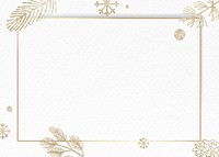 Festive white Christmas background design