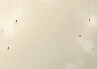 Light bulbs, beige background design