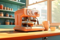Appliance mixer cup coffeemaker. AI generated Image by rawpixel.