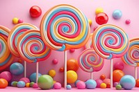 Lollipop confectionery candy food. 