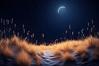 Night landscape astronomy outdoors. AI generated Image by rawpixel.
