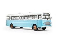 Bus vehicle white background transportation. AI generated Image by rawpixel.