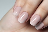 Women's nail manicure mockup psd