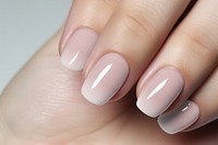 Women's nail manicure