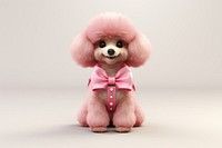 Figurine mammal poodle animal. AI generated Image by rawpixel.