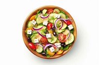 Cucumber salad food vegetable. AI generated Image by rawpixel.