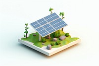 Outdoors environmentalist solar panels electricity. 