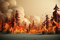 Fire outdoors forest art. AI generated Image by rawpixel.