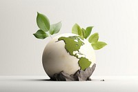 Leaf planet plant green. AI generated Image by rawpixel.