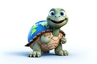 Reptile cartoon animal turtle. AI generated Image by rawpixel.