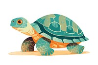 Reptile drawing animal turtle. AI generated Image by rawpixel.