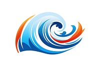 Logo wave sea creativity. AI generated Image by rawpixel.