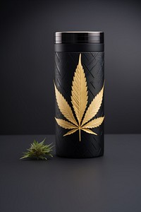 Container lighting cannabis plant. AI generated Image by rawpixel.
