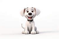 Dog figurine cartoon mammal. AI generated Image by rawpixel.