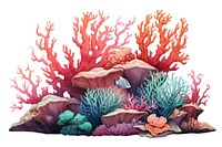 Outdoors aquarium nature reef. AI generated Image by rawpixel.