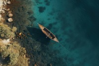 Boat outdoors vehicle nature. 