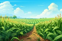 Field agriculture backgrounds landscape. 