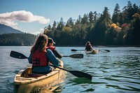 Kayak recreation kayaking canoeing. 