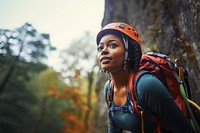 Recreation adventure climbing backpack. 