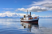 Boat outdoors vehicle sailing. 