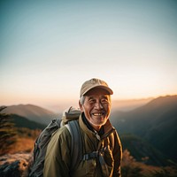 Hiking recreation adventure outdoors. 