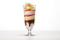 Cream dessert sundae glass. AI generated Image by rawpixel.