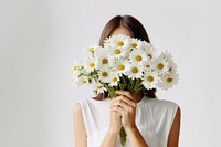 Daisy photography flower plant. AI generated Image by rawpixel.