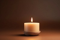 Candle lighting illuminated simplicity. AI generated Image by rawpixel.