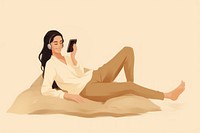 Drawing sketch adult women. AI generated Image by rawpixel.