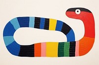 Snake art reptile collage. AI generated Image by rawpixel.