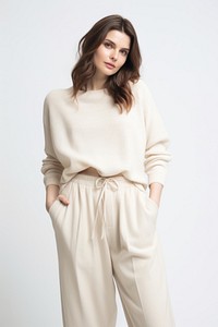 Sweater fashion sleeve blouse. AI generated Image by rawpixel.
