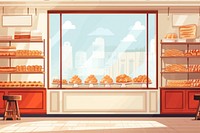 Bakery bread food shop. 