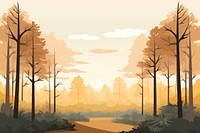 Landscape forest sunlight outdoors. AI generated Image by rawpixel.
