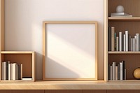 Bookshelf furniture bookcase frame. 